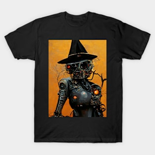 Cyber witch - halloween witch from cyber world T-Shirt